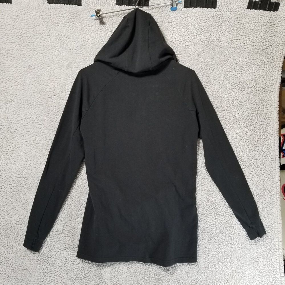 Gymshark Hoodie Womens Small Black Training Sweatshirt Fitness Gym Workout Sz XS - Picture 6 of 8